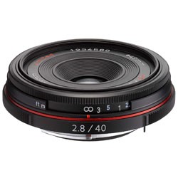 ペンタックス HD PENTAX-DA 40mm F2.8 Limited ブラックの通販は