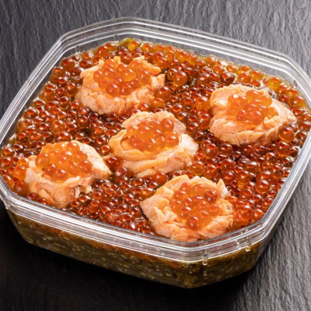 ≪中村家≫三陸サーモン海宝漬400g 岩手大槌サーモン サーモントラウト ごはんのお供 おとも 酒の肴 つまみ アテ ご当地グルメ 贈答 贈り物 お中元 お歳暮 2024冬ギフトの通販は 5,320円