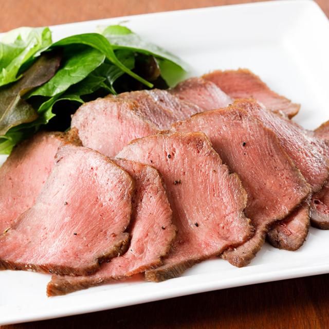 焼肉ヒロミヤ＋ 特製ローストビーフタン 100g×2パック タレ漬け たれ漬肉 精肉 有名店 ひろみや 父の日 母の日 お中元 お歳暮 ギフト 御歳暮ギフト