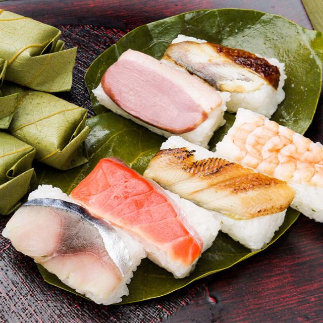 柿の葉ずし詰合せ6種15個セット 柿の葉寿司 寿し 鯖 さば 鮭 さけ サケ 穴子 あなご 海老 えび エビ 鴨 カモ肉 鰻 うなぎ ウナギ 父の日 母の日 お中元 お歳暮 ギフト 2024冬ギフトの通販は