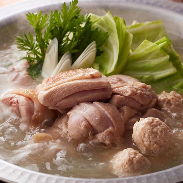 博多華味鳥 水たきセット (約4〜5人前) 水たき料亭 郷土料理 水炊き お鍋 ナベ 料理 九州 博多 はなみどり 御歳暮ギフト_1