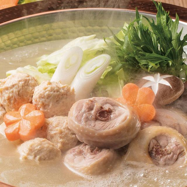 博多華味鳥 水たきセット(約6〜7人前) 水たき料亭 郷土料理 水炊き お鍋 ナベ 料理 九州 博多 はなみどり 御歳暮ギフト_1