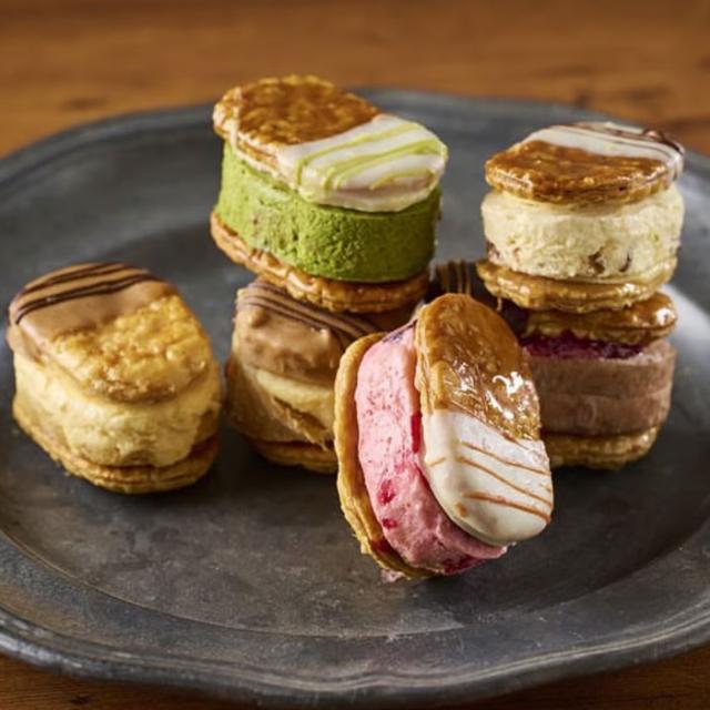 アイスパイセット【TOKINONE】 スイーツ 洋菓子 アイスサンド アップルパイ イチゴ ショコラ 抹茶 ラムレーズン はちみつレモン