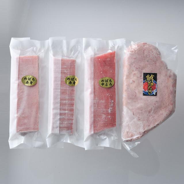 国産 めばちマグロとたたきセット 中とろ 赤身 サク ネギトロ 静岡県産 刺身用 寿司 丼 オリーブオイル使用 父の日 母の日 ホームパーティ 御歳暮_3