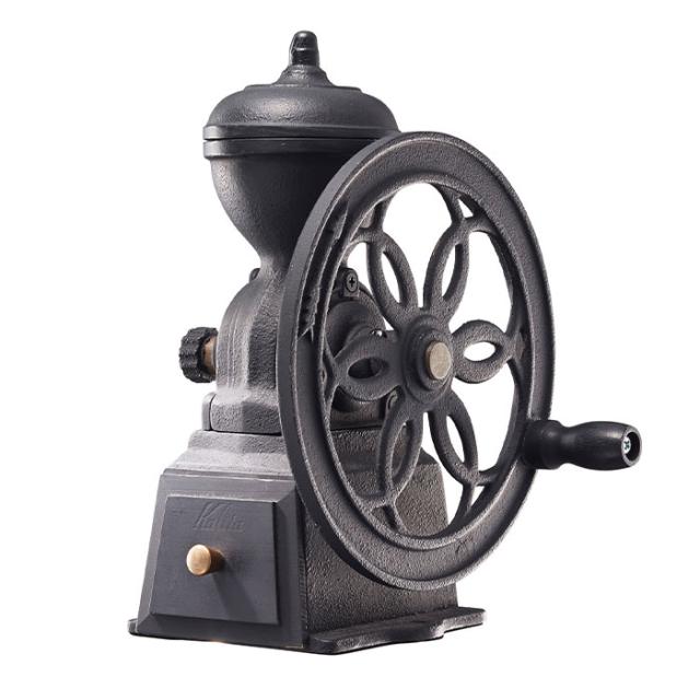 【kalita（カリタ）】手挽きコーヒーミル（ダイヤ ミルN ブラック) 手動 コーヒーグラインダー コーヒー豆 ミル 日本製 珈琲器具 ハンドミル