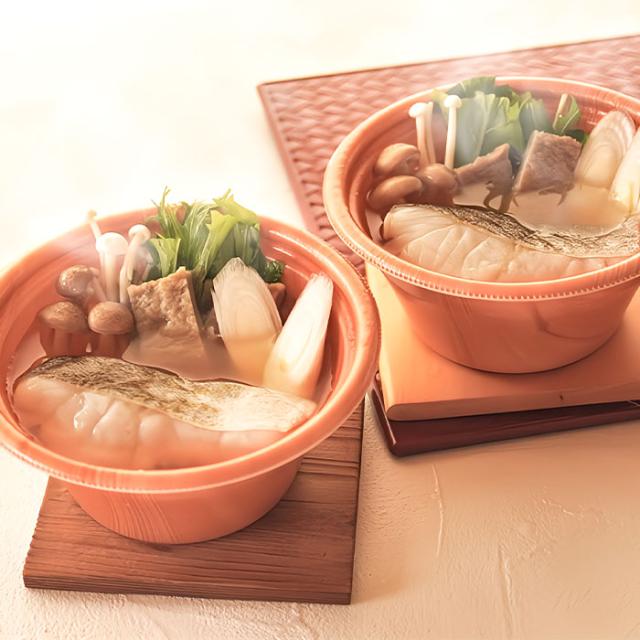 国産たらちり小鍋 2種6食入り ※30セット限定 レンジ 簡単 一人鍋 ひとり鍋 一人用 お鍋セット 鍋 鱈 たら鍋 お中元 お歳暮 ギフト 御歳暮ギフト