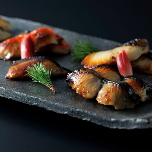【下鴨茶寮】料亭の西京漬け(10切) ギフト 食べ物 魚介 惣菜 焼き魚 和食 西京焼き 詰め合わせ 食品 御歳暮ギフト