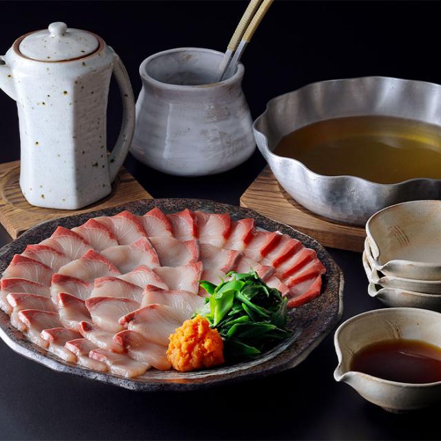 【下鴨茶寮】料亭のぶりしゃぶ鍋 ぶりしゃぶ ぶりしゃぶ鍋 ブリしゃぶ しゃぶしゃぶ 鍋 なべ 魚料理 料亭 ギフト 贈答 お歳暮 豪華 贅沢 御歳暮ギフト