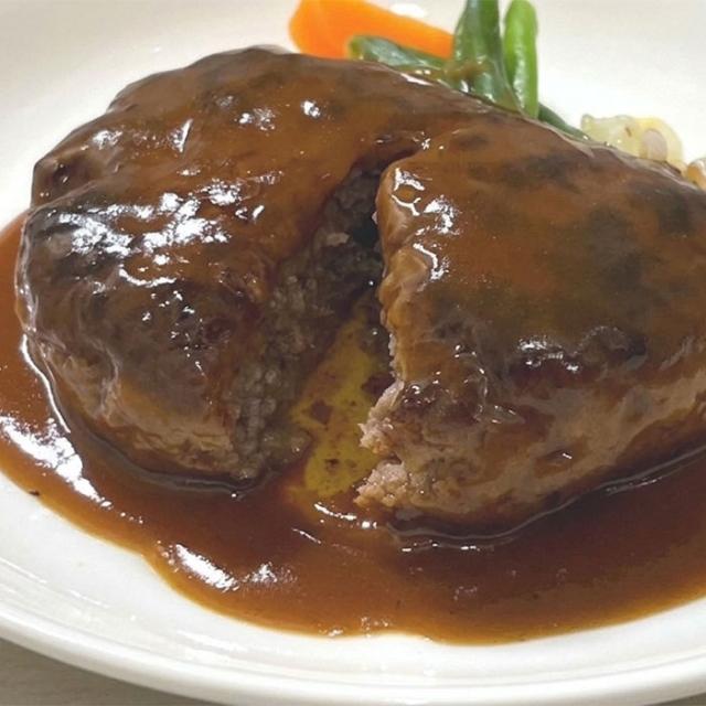 【新田ファーム】鷹栖牛 煮込みハンバーグセット 温めるだけ レンジ調理 ハンバーグ 惣菜 おかず 北海道産 ブランド牛 牛肉 お取り寄せ 御祝 内祝