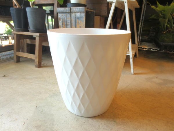 リッチェル キンバリー 鉢カバー 8号鉢サイズ ホワイト 薫る花 観葉植物 花鉢 プレゼント ギフト 誕生日 開店祝い 鉢かご 鉢カゴ の通販はau Pay マーケット 薫る花