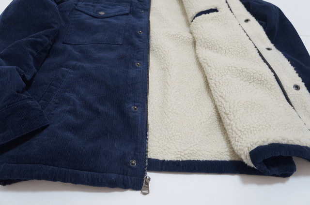 米国モデル】 Levis リーバイス SHERPA CORDUROY TRUCKER ボア