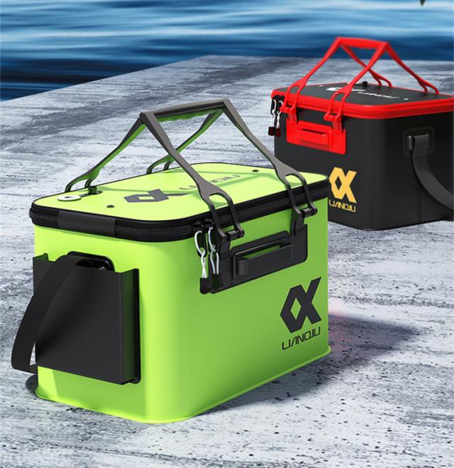 アウトドア バッカン タックルバッグ フィッシングバッグ Eva ロッドスタンド付 釣魚 釣り フィッシング 釣り具 エサ 餌 水汲み 多機能 の通販はau Pay マーケット Azaargo