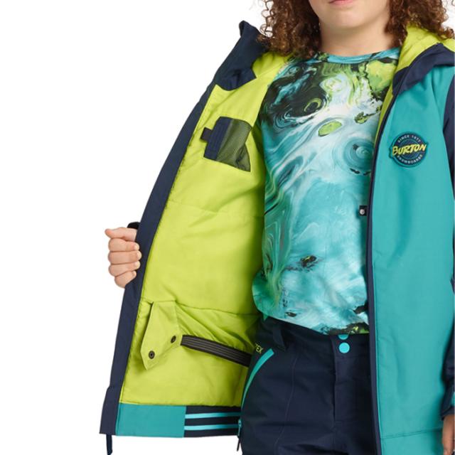 burton jacket green