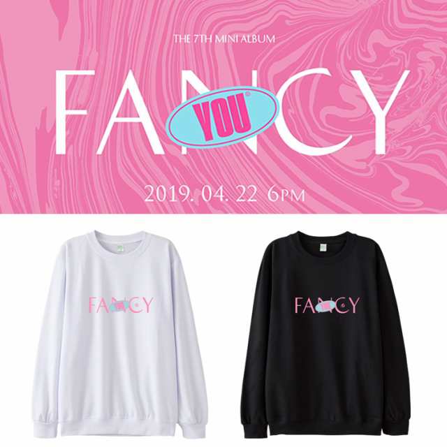 Twice 週辺fancy You 長袖tシャツ 韓国ファッション 男女兼用 トップス 応援服 厚手 裹起毛 パーカー メンズ レディースの通販はau Pay マーケット F Star Au Pay マーケット店