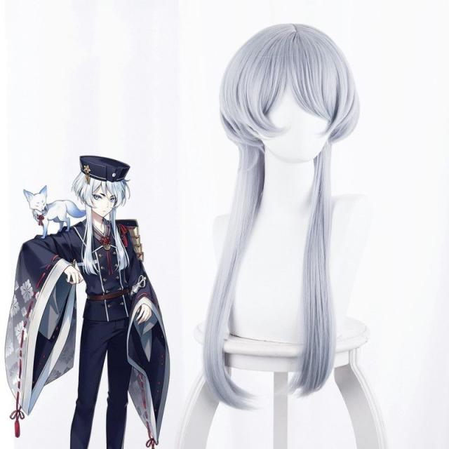 耐熱コスプレウィッグ 刀剣乱舞 白山吉光 風 ウィッグネット付き コスチューム用小物学園祭 イベント 文化祭 仮装の通販はau Pay マーケット F Star Au Pay マーケット店