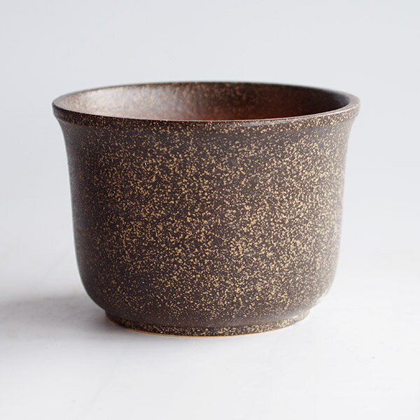 国産 陶器鉢 植木鉢 コゲ尻丸 7号 茶色の通販はau Pay マーケット 陶器舎