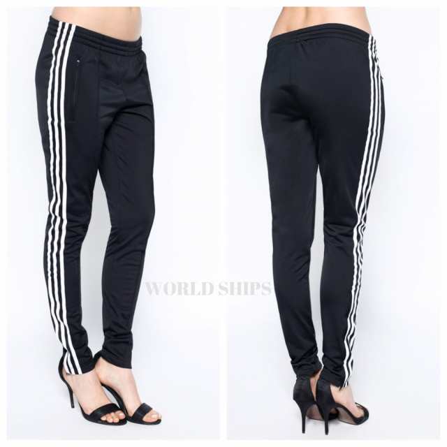 adidas high waisted track pants