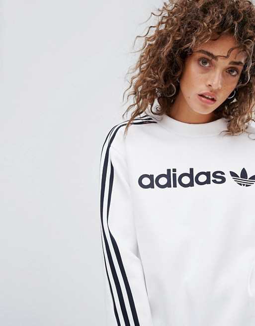 adidas originals linear logo sweat