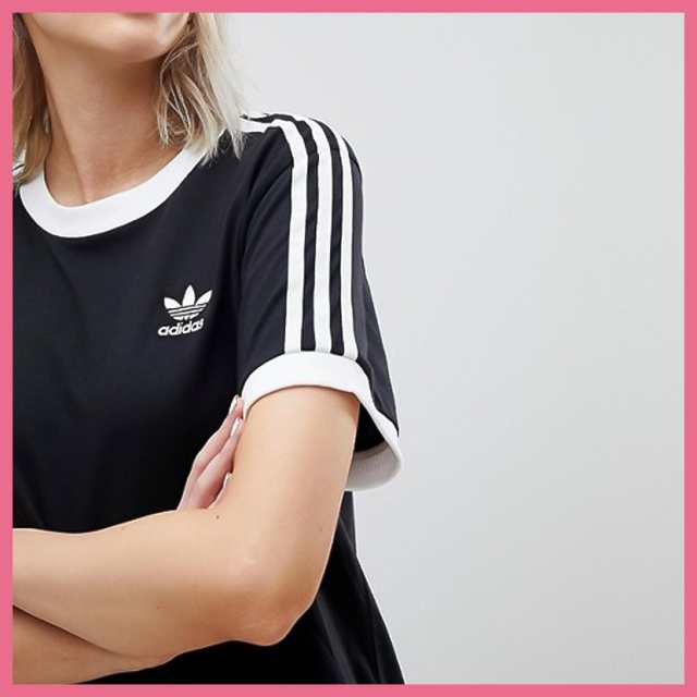 adidas original stripe tee