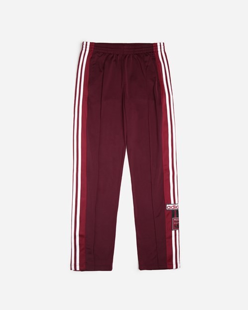 adidas popper pants red