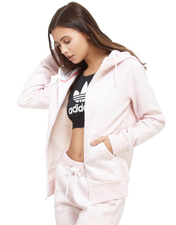 アディダス トレーナー パーカー Adidas Originals フルジップ フーディー ピンクの通販はau Pay マーケット World Ships