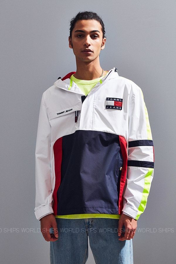 tommy jeans 90s windbreaker