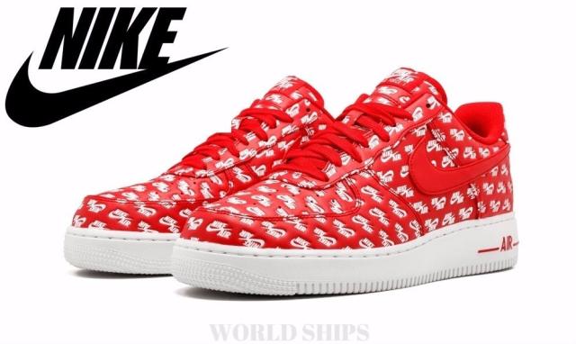 nike air force 1 07 qs red