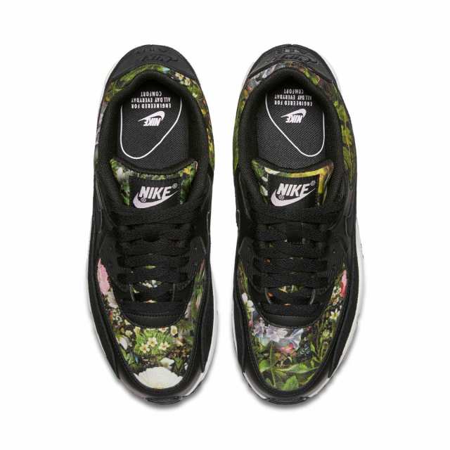 可愛い花柄 ナイキ エアマックス90 レディース エッセンシャル ナイキ スニーカー Nike Air Max 90 ブラック 花柄 海外限定の通販はau Pay マーケット World Ships