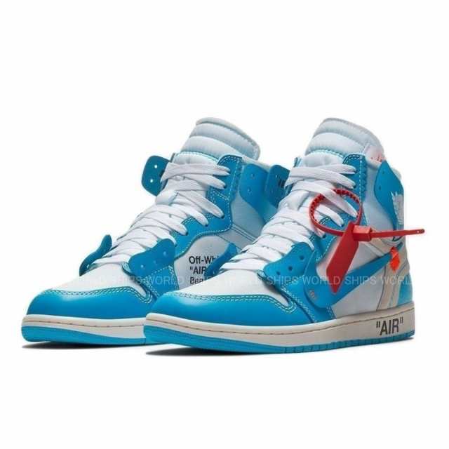 レアモデル Off White Nike エア ジョーダン ナイキ スニーカー Nike Air Jordan 1 Powder Blue 海の通販はau Pay マーケット World Ships