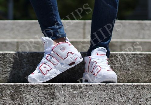 エア モアアップテンポ 96 ナイキ スニーカー Nike Air More Uptempo 96 White Varsity Red1の通販はau Pay マーケット World Ships