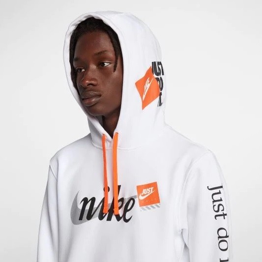 ナイキ パーカー メンズ レディース Nike Just Do It ロゴ プリント プルオーバー フーディの通販はau Pay マーケット World Ships