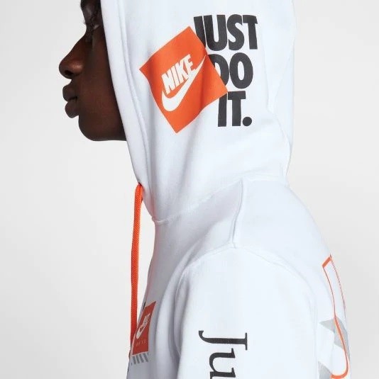 ナイキ パーカー メンズ レディース Nike Just Do It ロゴ プリント プルオーバー フーディの通販はau Pay マーケット World Ships