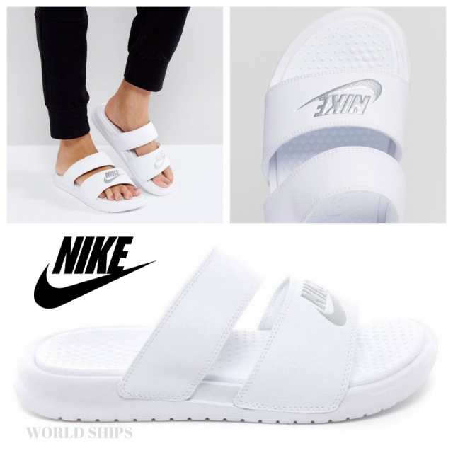 90円 本日限定価格 サンダル ナイキ ベナッシ メンズ レディース Nike Benassi Duo Ultra Slide ホワの通販はau Wowma World Ships