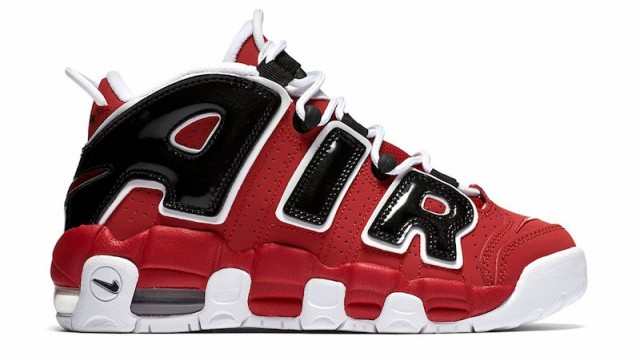 nike air uptempo 96 red white