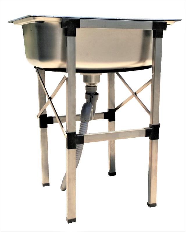 ステンレス製流し台ＭＴ−ＳＮ01脚付き＜メタルテック＞の通販は