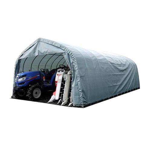 南栄工業 パイプ倉庫 GR-315 埋め込み式 約9.5坪　【法人送料無料】の通販は