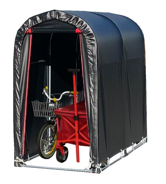 南榮工業 天幕 サイクルハウス3台用(BK) ブラック 南榮工業 サイクル  