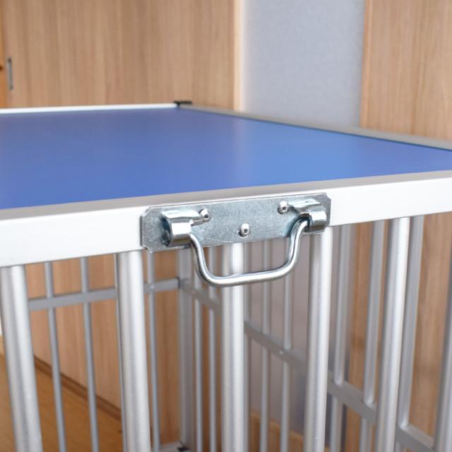 アルペット　AL-86　ドッグケージ　犬舎　アルミ素材　格子仕様　業務用　屋内 アルペット AL-86 ドッグケージ 犬舎 アルミ素材 格子仕様 業務用 屋内