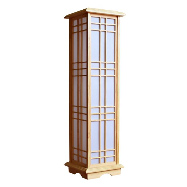 美品】行灯 和風フロアスタンド 大型 高さ約1m 間接照明 和風