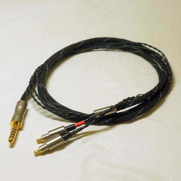 Bispa ビスパ ＜玲-Rei A2DCヘッドホン用コネクター×2→4.4mm5極プラグ＞BSP-HPCL-SDTRHPLRA5 リケーブル オーディオテクニカ A2DC (送料無料)の通販は交換用ケーブル