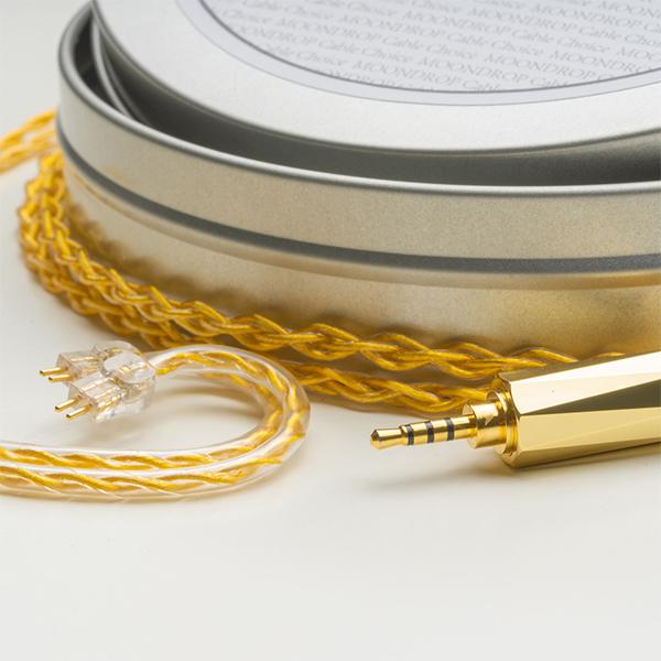 MOONDROP ILLUMINATION 有線イヤホン 秋月ケーブル付 中古 MOONDROP ILLUMINATION 有線イヤホン 秋月ケーブル付 中古 水月雨