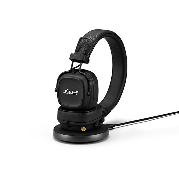 ワイヤレスヘッドホン Marshall マーシャル Major IV Blackの通販はau