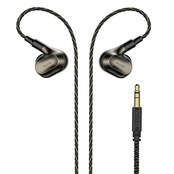 NUARL NX1 ゴールド (NX1-GD) ヌアール イヤホン 有線 ハイレゾ リケーブル対応 MMCX (送料無料)の通販は 24,850円
