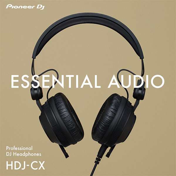 Pioneer DJ パイオニア HDJ-CX ヘッドホン 有線 DJモデル 軽量 密閉型 オンイヤー (送料無料)