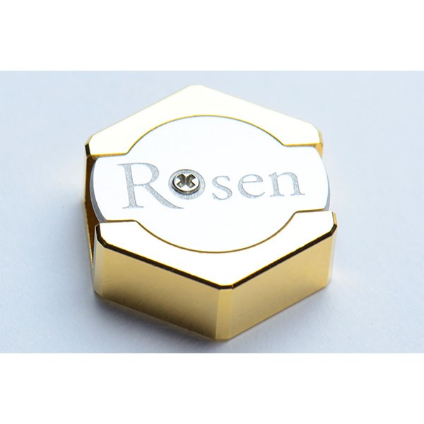 (お取り寄せ)ケーブルアクセサリ Rosenkranz ローゼンクランツ Rosen Hexagon/Gold