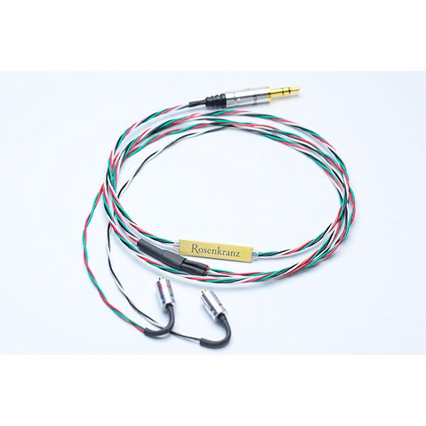 (お取り寄せ) Rosenkranz ローゼンクランツ HP-196 MMCX-4.4mm5極プラグ + Rosen Circle/Crome ケーブル ケーブルアクセサリの通販は