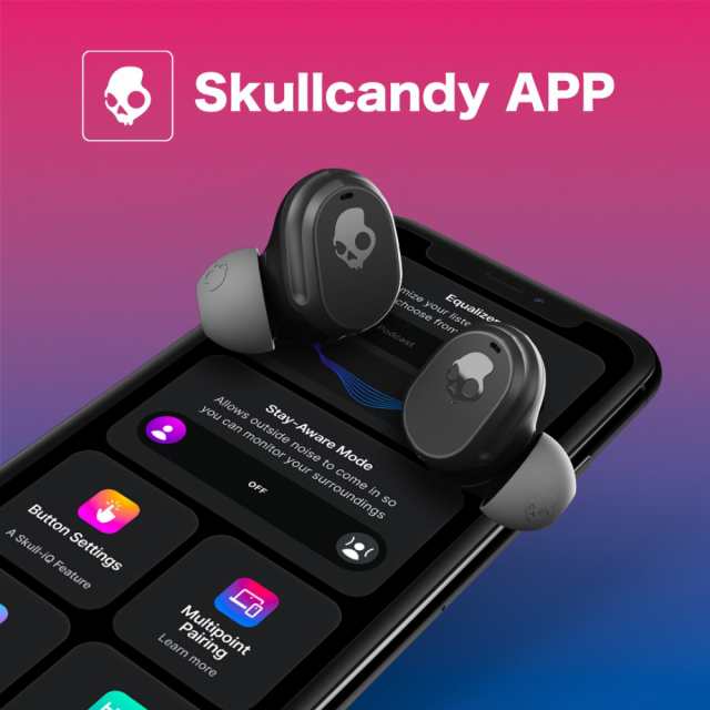 Skullcandy スカルキャンディ Mod true Black (S2FYWｰP740) ワイヤレス