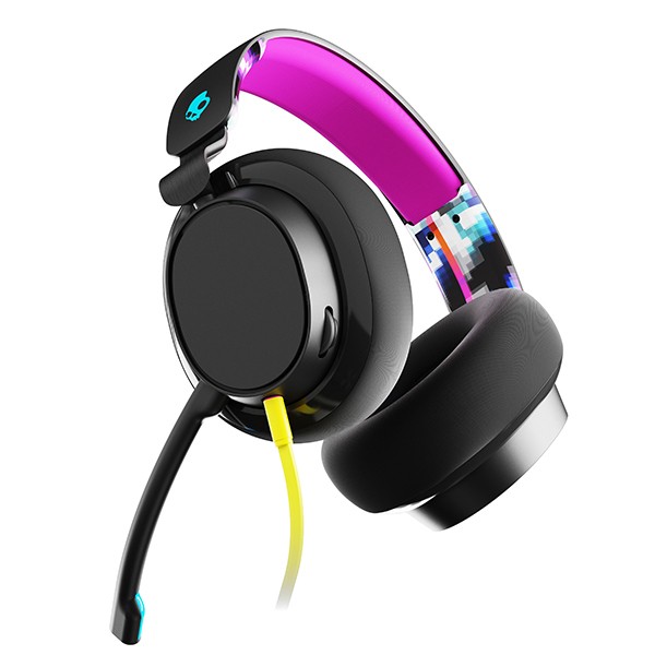 Skullcandy スカルキャンディー SLYR Black DigiHype (S6SYYーP003) 有線 ゲーミング ヘッドセット マイク付き ミュートボタン搭載 (16時