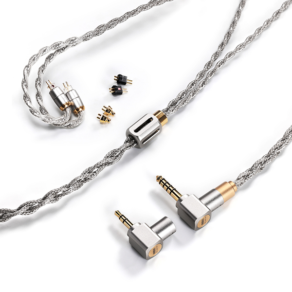 ddHiFi BC130Pro (NyxPro) リケーブル 交換用ケーブル イヤホンケーブル コネクタ プラグ 交換可能 2pin mmcx 3.5mm 4.4mm ディーディーハイファイの通販は