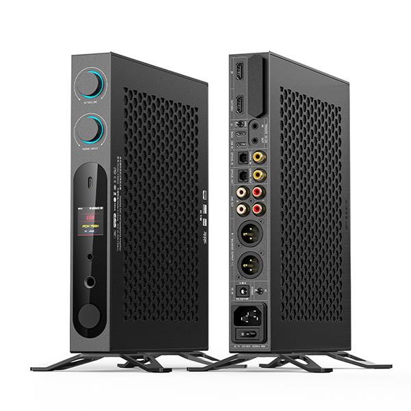 FIIO K19 Black ヘッドホンアンプ 据置 デスクトップ DAC アンプ Bluetooth バランス接続 XLR 4.4mm フラッグシップモデル ブラック フィーオ (FIO-K19-B)